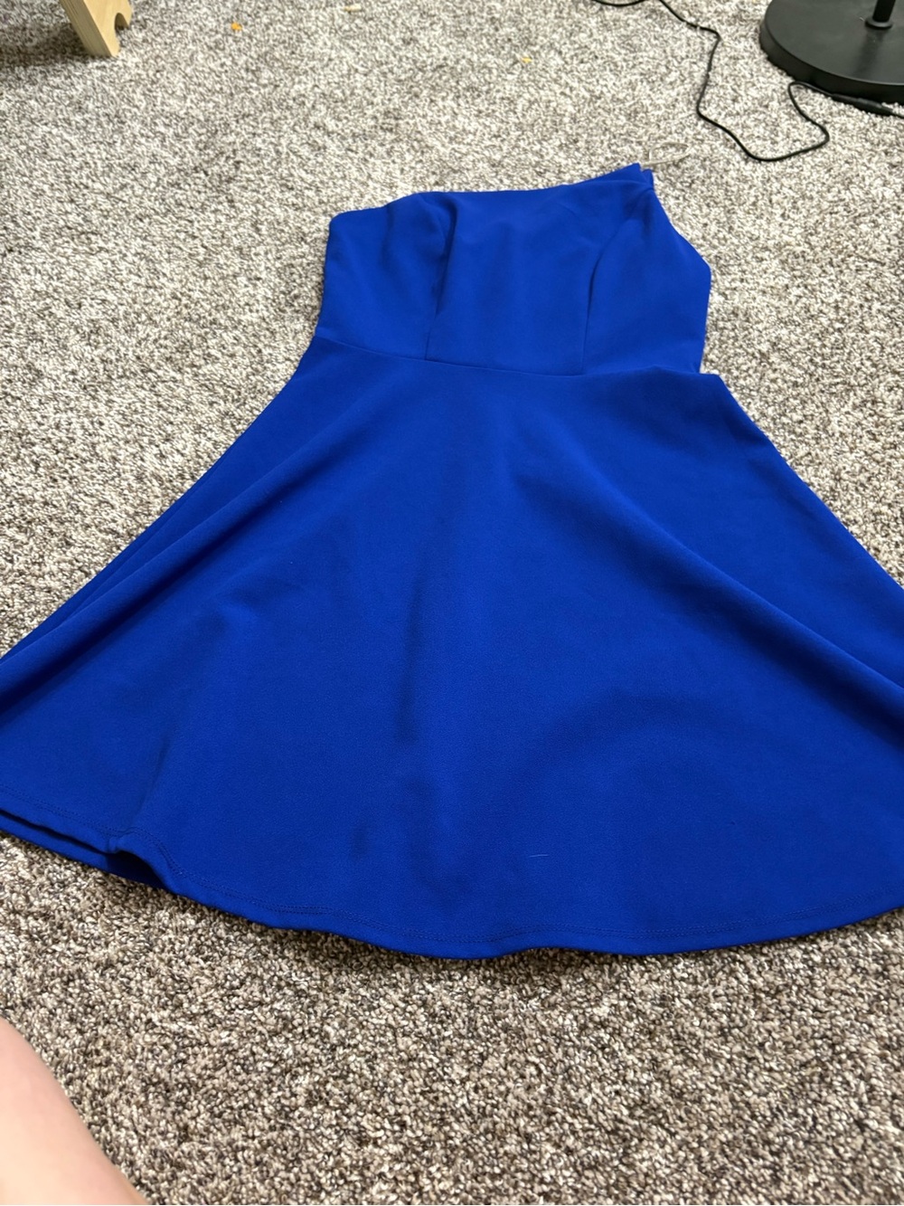 One Strap Royal Blue dress